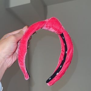 Lele Sadoughi NWT Velvet knotted headband